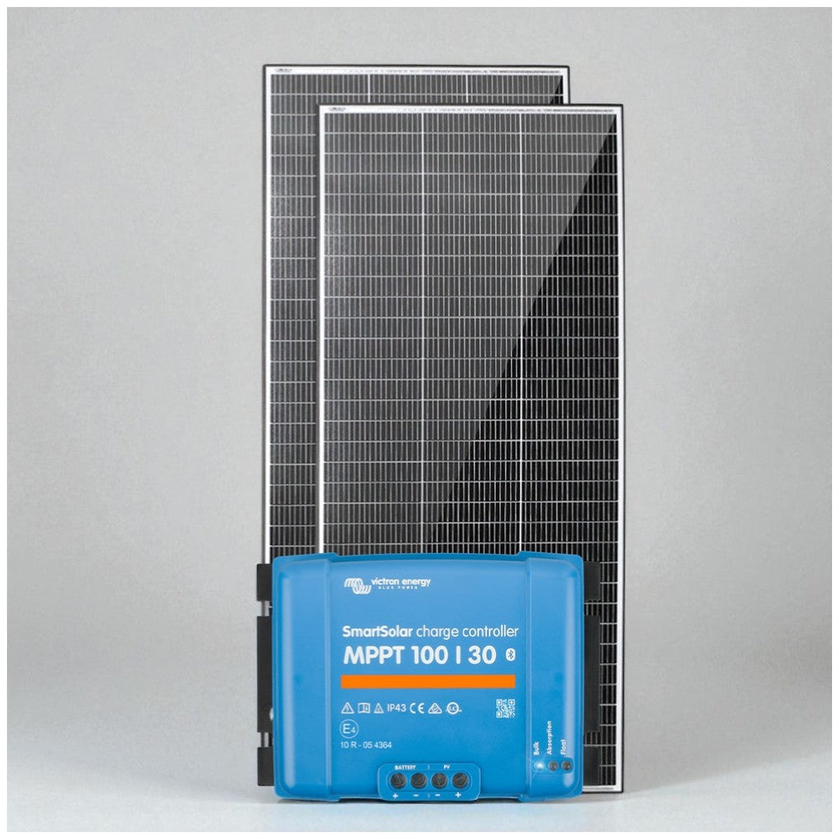 Exotronic/Victron - 2x220W Fixed Solar Panel + 100/30 SmartSolar MPPT Charge Controller - Bundle