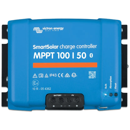Exotronic/Victron - 4x200W Fixed Solar Panel + 100/50 SmartSolar MPPT Charge Controller - Bundle