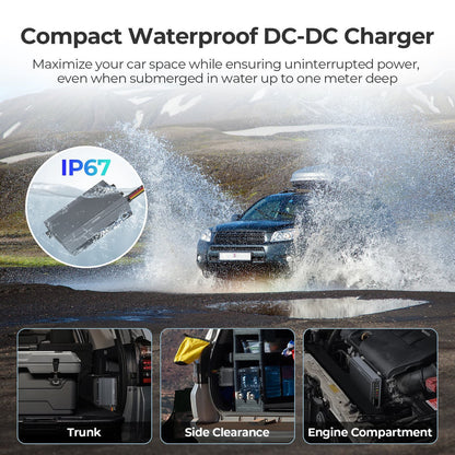 Renogy - 12/24V - 50A - IP67 DC-DC Charger with MPPT