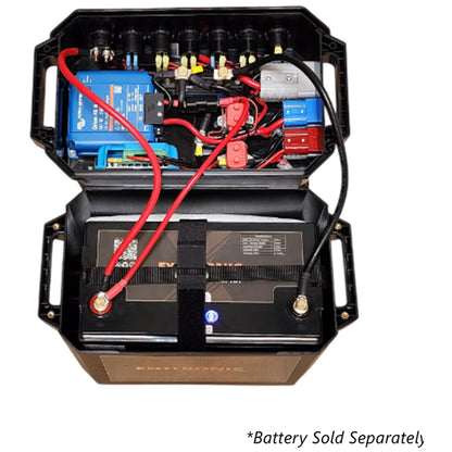 Exotronic/Victron - 12V - SmartSolar + DC/DC + SmartShunt - Pre-Wired Battery Box - No Battery
