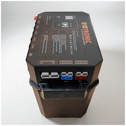 Exotronic/Victron - 12V - SmartSolar + DC/DC + SmartShunt - Pre-Wired Battery Box - No Battery