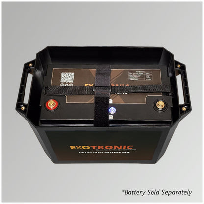 Exotronic/Victron - 12V - 100AH - Lithium Battery - SmartSolar + DC/DC + SmartShunt - Pre-Wired Battery Box