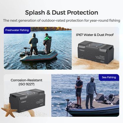 Renogy - 12V - 200AH - Pro Smart LiFePO4 Battery with Bluetooth & Self-Heating