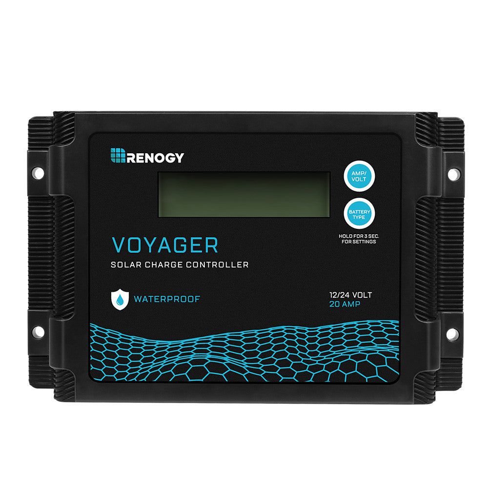 Renogy - 12/24V - 20A - Voyager PWM Waterproof Solar Charge Controller