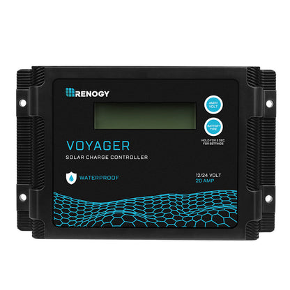 Renogy - 12/24V - 20A - Voyager PWM Waterproof Solar Charge Controller