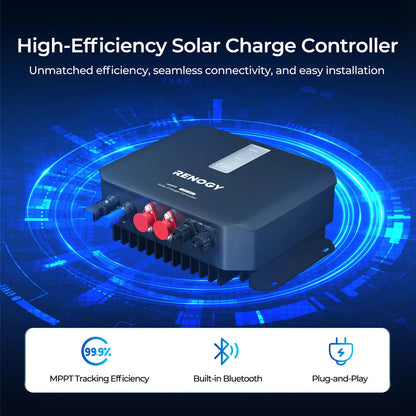 Renogy - 12/24/36/48V - 30A - Rego MPPT Solar Charge Controller