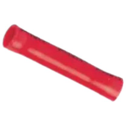 Hellermann Tyton - 0.5-1.5mm2 - Red Butt Splice In-line Crimp Connectors
