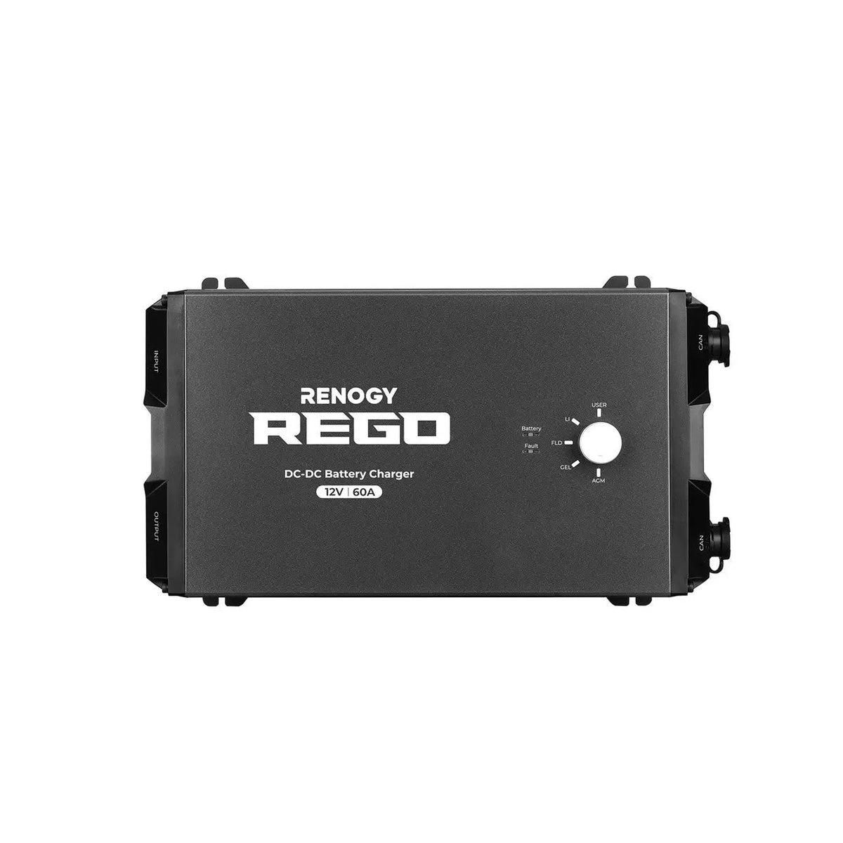 Renogy - 12V - 60A - Rego DC-DC Battery Charger with Bluetooth