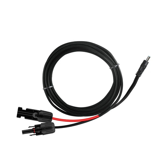 Renogy - 16AWG - 3.05m (10ft) - Solar Connector to 5.5x2.1mm DC Adapter Cable