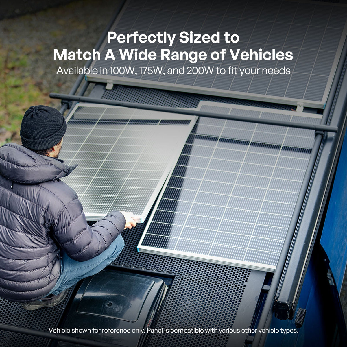 Renogy - 24V - 200W - 16BB N-Type Rigid Solar Panel