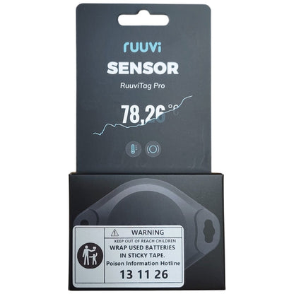 Ruuvi - Tag Pro Sensor (2in1) - Wireless Temperature and Motion Sensor