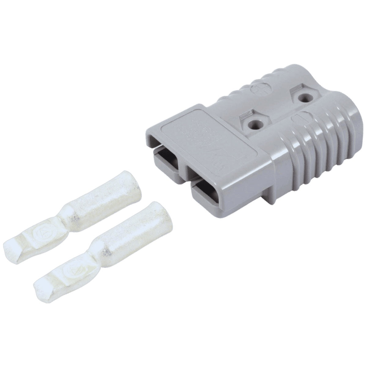 Anderson - 350A - Genuine Grey Plug Connector with 00AWG Contacts