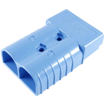 Anderson - 50A - Genuine Blue Plug Connector with 6AWG Contacts