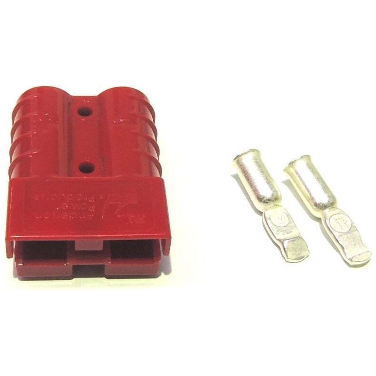 Anderson - 50A - Genuine Red Plug Connector with 6AWG Contacts