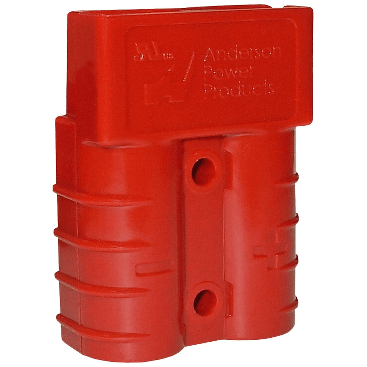 Anderson - 50A - Genuine Red Plug Connector with 6AWG Contacts