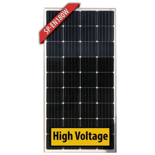 Enerdrive - 100W - Silver Frame Monocrystalline Fixed Solar Panel