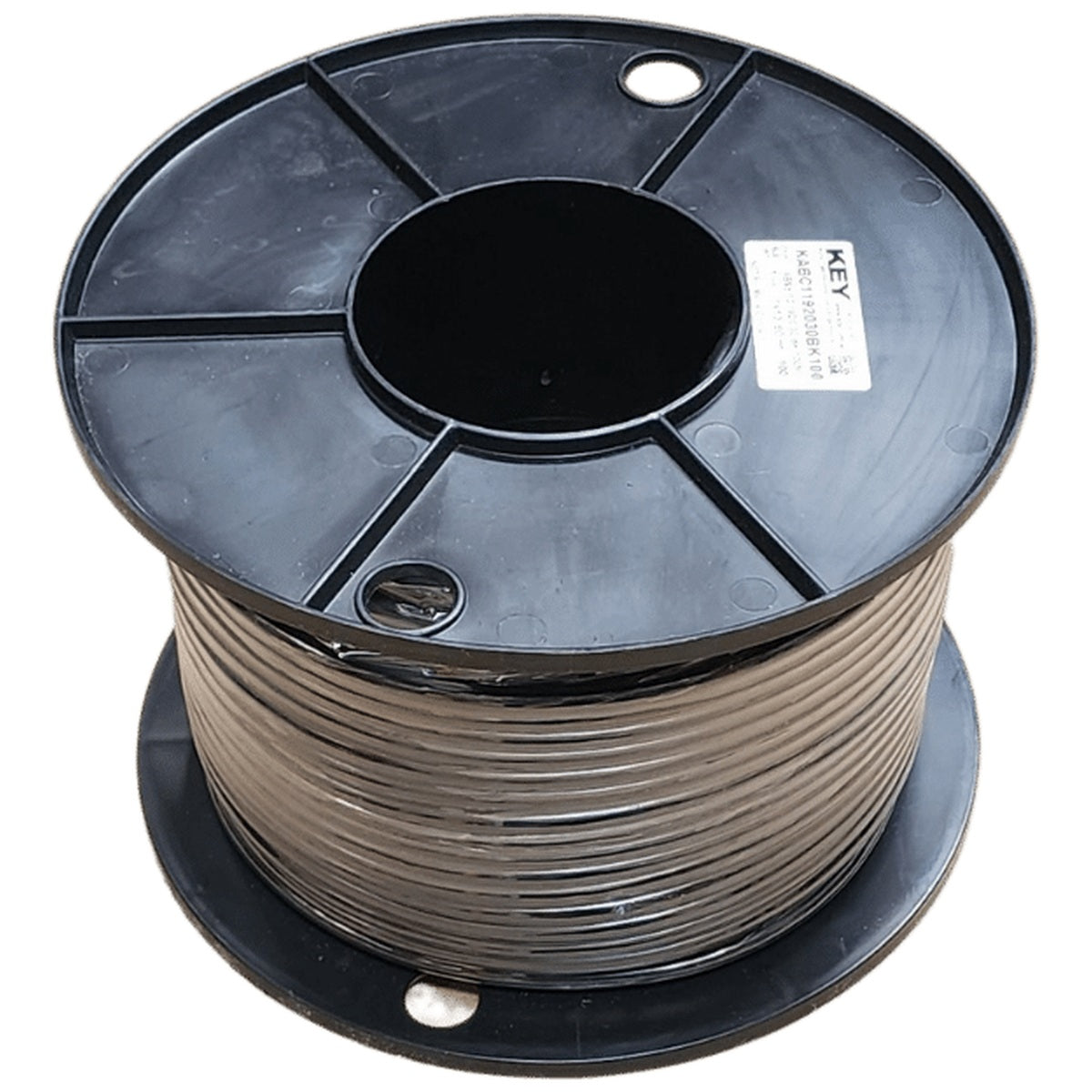 KEY - 6B&S (13.5mm²) Black Single Core Automotive Cable - Australian Made - 100m Roll