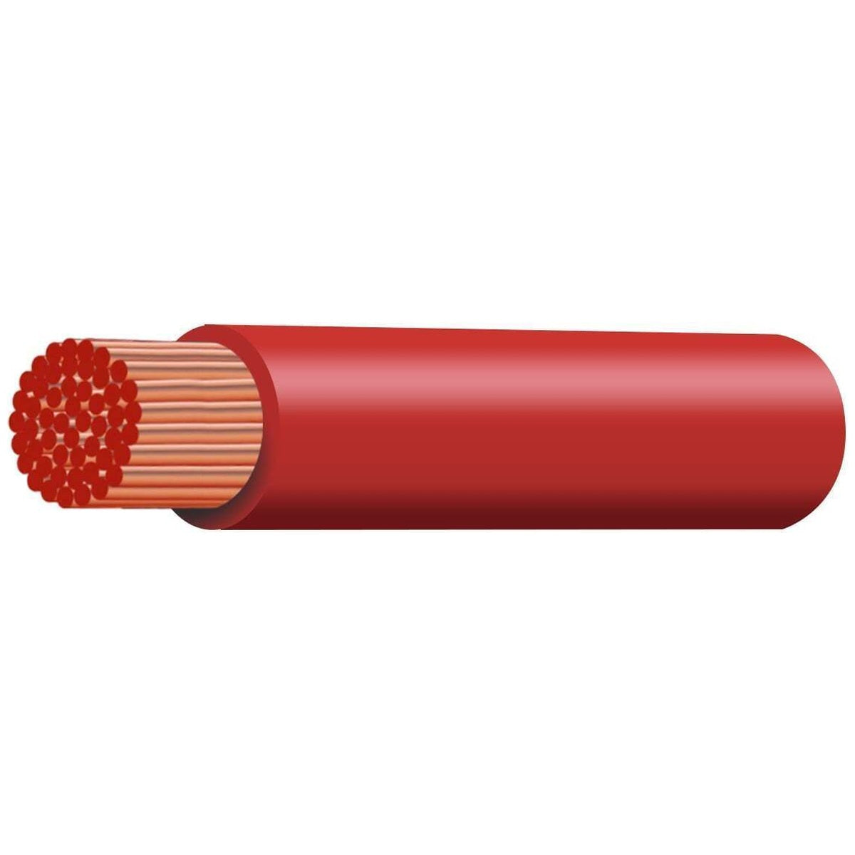 KEY - 6B&S (13.5mm²) Red Single Core Automotive Cable - Australian Made - Per Metre