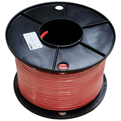 KEY - 6B&S (13.5mm²) Red Single Core Automotive Cable - Australian Made - 100m Roll