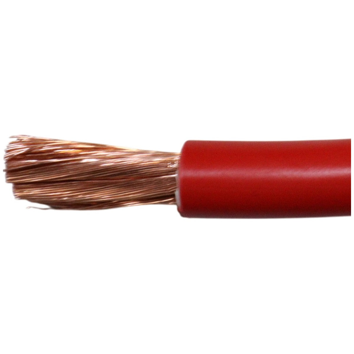 Austech - 2B&S (32mm²) Red Single Core Automotive Cable - Australian Made - 100m Roll