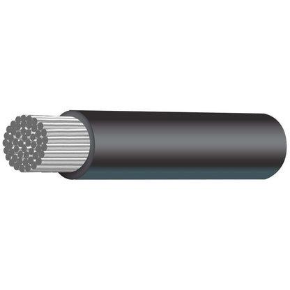 Austech - 2B&S (32mm²) Black Single Core Marine (Tinned) Cable - Australian Made - 30m Roll