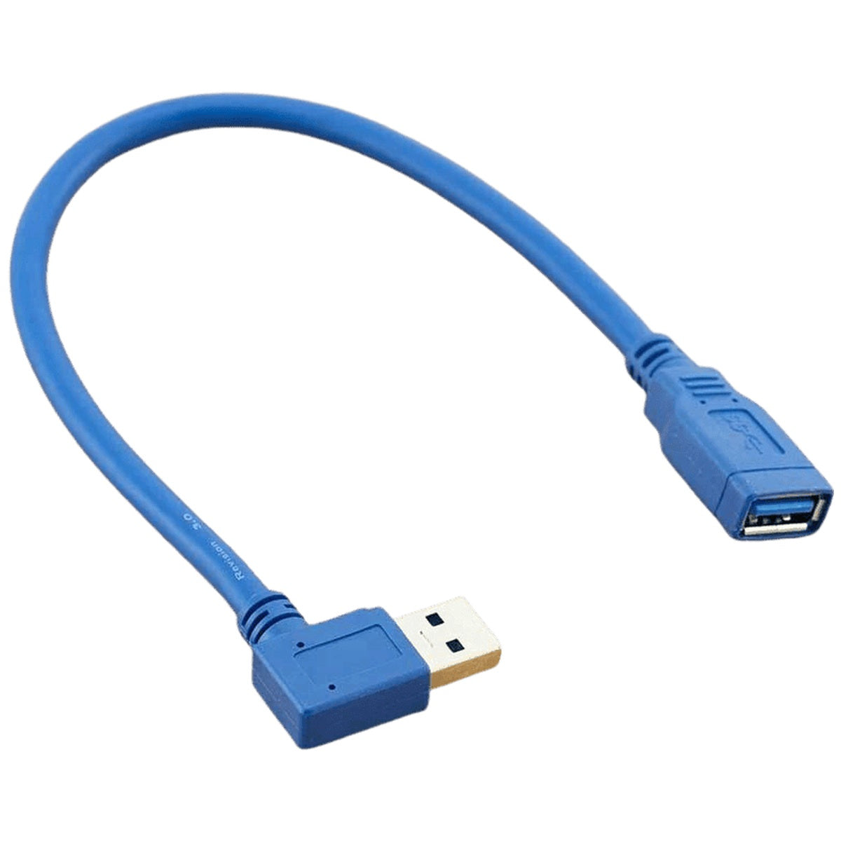 Victron Energy - USB Extension Cable (One Side Right Angle Connection) - 0.3m