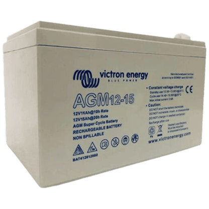 Victron Energy - 12V - 15AH - AGM Super Cycle M5 Deep Cycle Battery