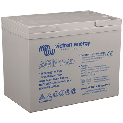 Victron Energy - 12V - 60AH - AGM Super Cycle Deep Cycle Battery