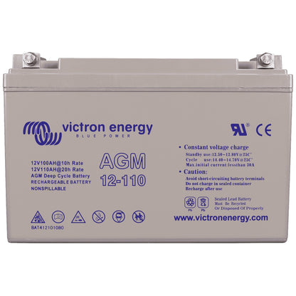 Victron Energy - 12V - 110AH - AGM Deep Cycle Battery