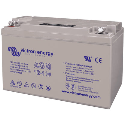 Victron Energy - 12V - 110AH - AGM Deep Cycle Battery