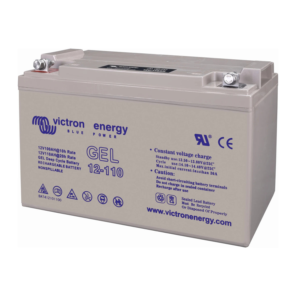 Victron Energy - 12V - 110AH - Gel Deep Cycle Battery