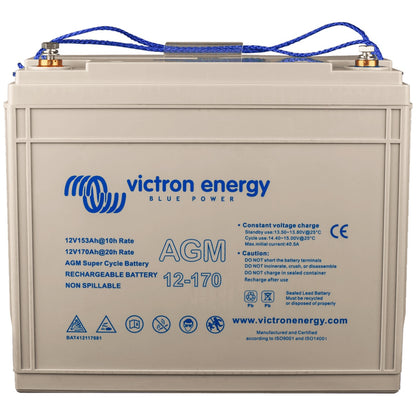 Victron Energy - 12V - 170AH - AGM Super Cycle Deep Cycle Battery