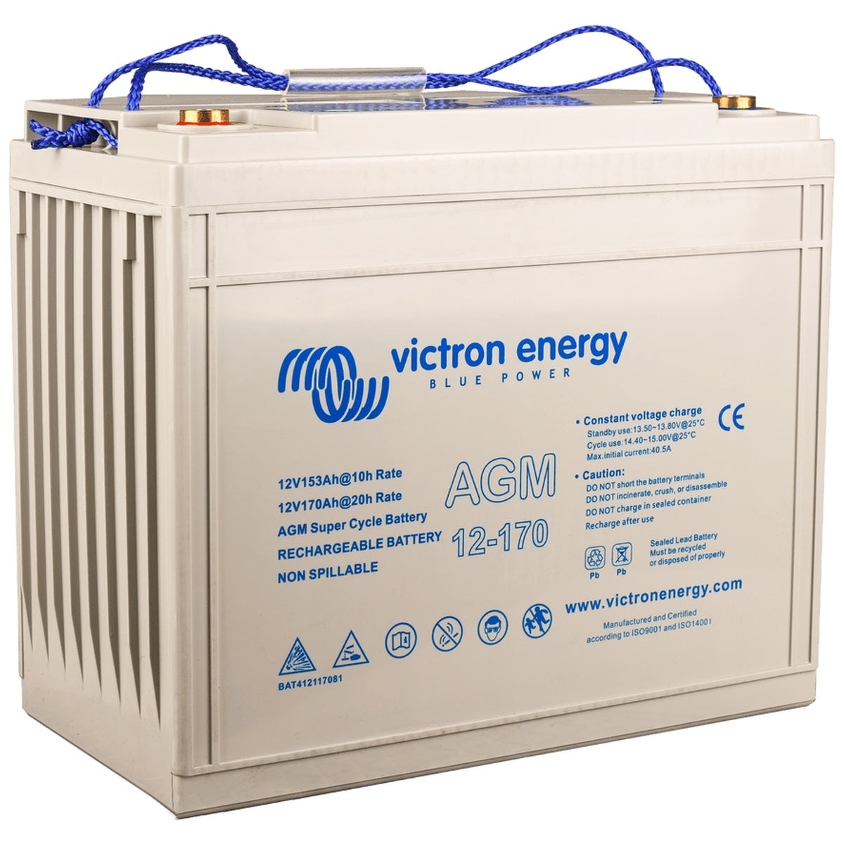 Victron Energy - 12V - 170AH - AGM Super Cycle Deep Cycle Battery