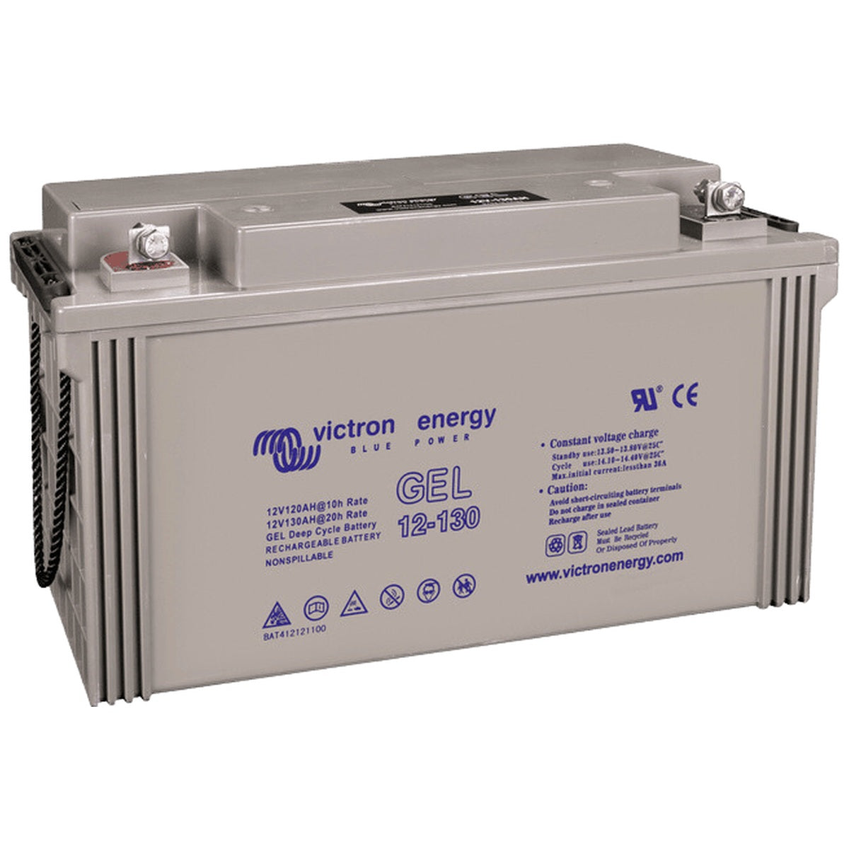Victron Energy - 12V - 130AH - Gel Deep Cycle Battery