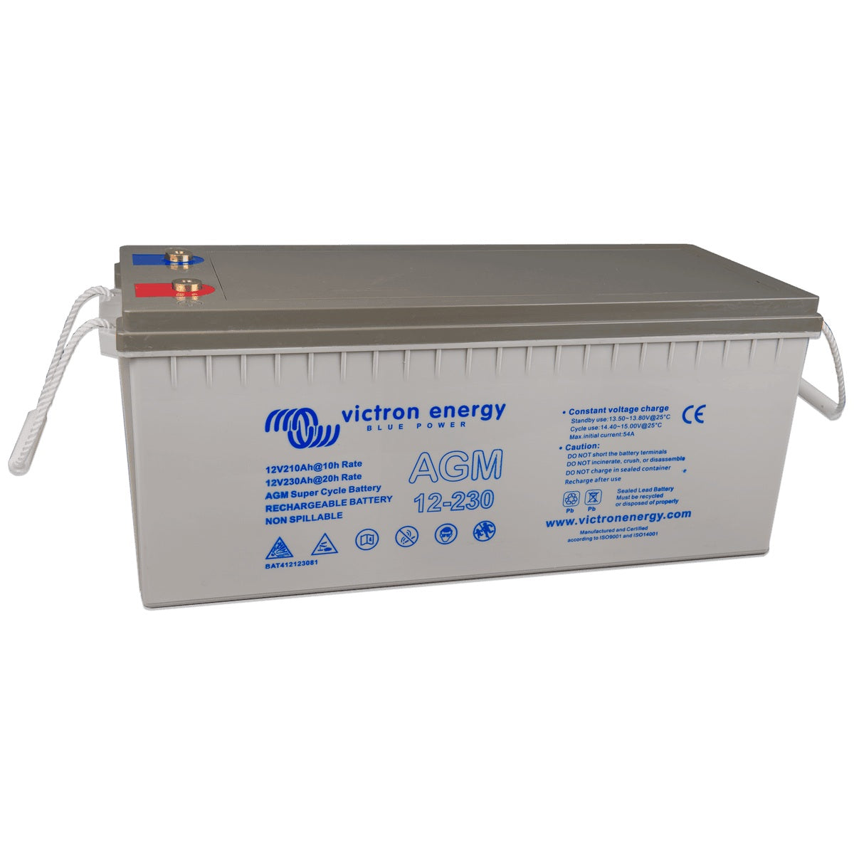 Victron Energy - 12V - 230AH - AGM Super Cycle Deep Cycle Battery