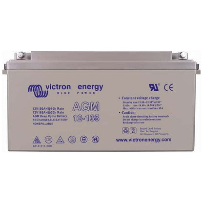 Victron Energy - 12V - 165AH - AGM Deep Cycle Battery