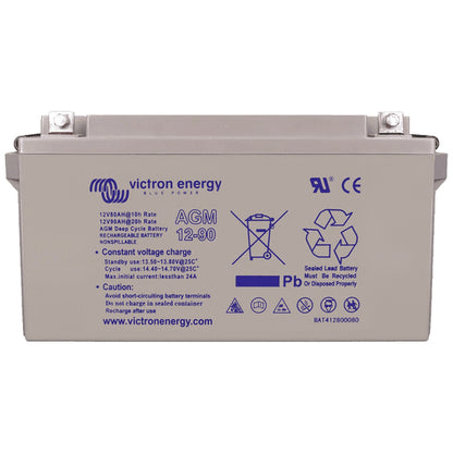 Victron Energy - 12V - 90AH - AGM Deep Cycle Battery