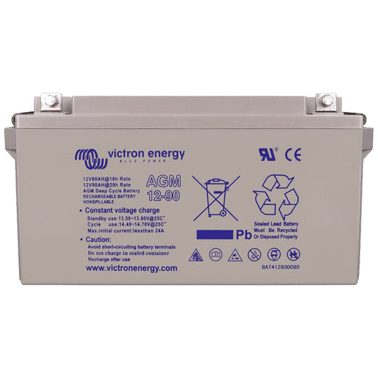 Victron Energy - 12V - 90AH - AGM Deep Cycle Battery