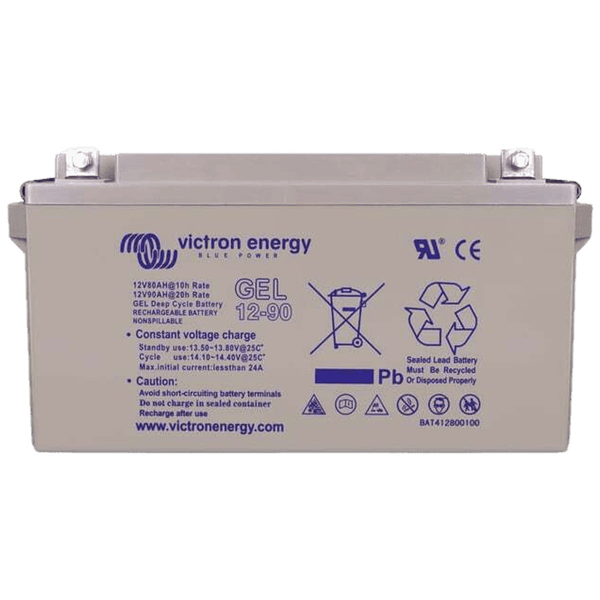 Victron Energy - 12V - 90AH - Gel Deep Cycle Battery