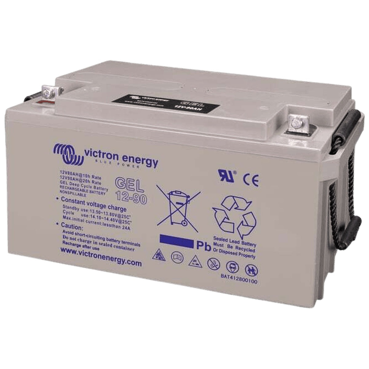 Victron Energy - 12V - 90AH - Gel Deep Cycle Battery