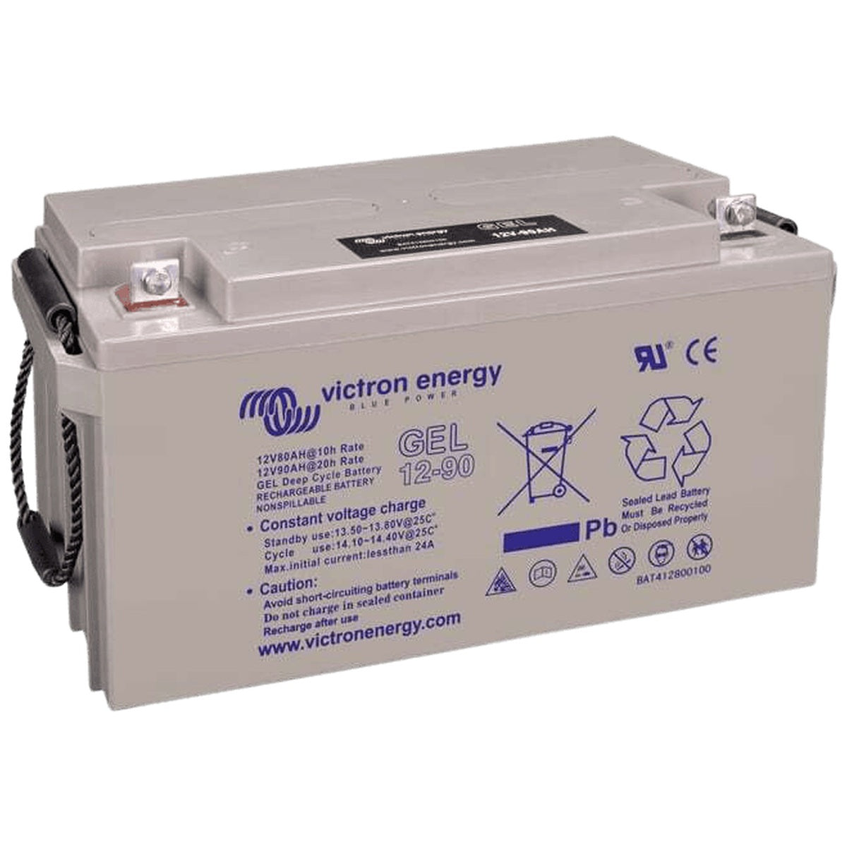 Victron Energy - 12V - 90AH - Gel Deep Cycle Battery