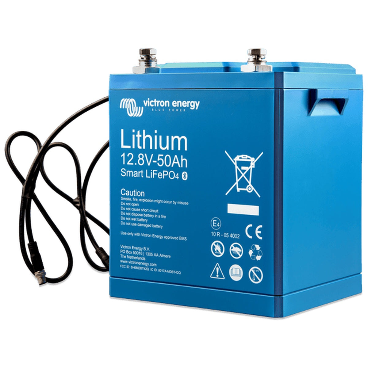 Victron Energy - 12V - 50AH - Smart LiFePO4 Lithium Battery