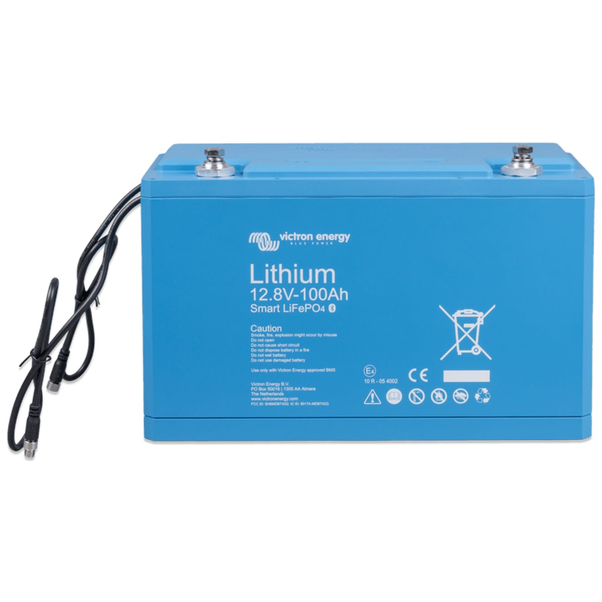 Victron Energy - 12V - 100AH - Smart LiFePO4 Lithium Battery
