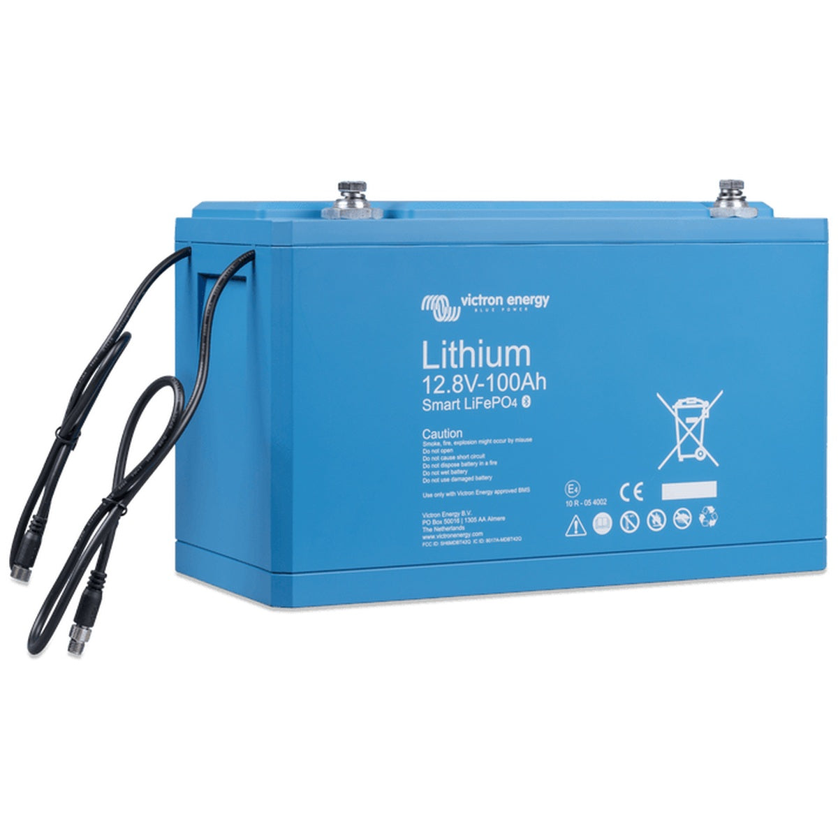 Victron Energy - 12V - 100AH - Smart LiFePO4 Lithium Battery