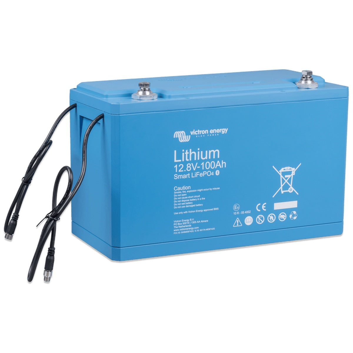 Victron Energy - 12V - 100AH - Smart LiFePO4 Lithium Battery
