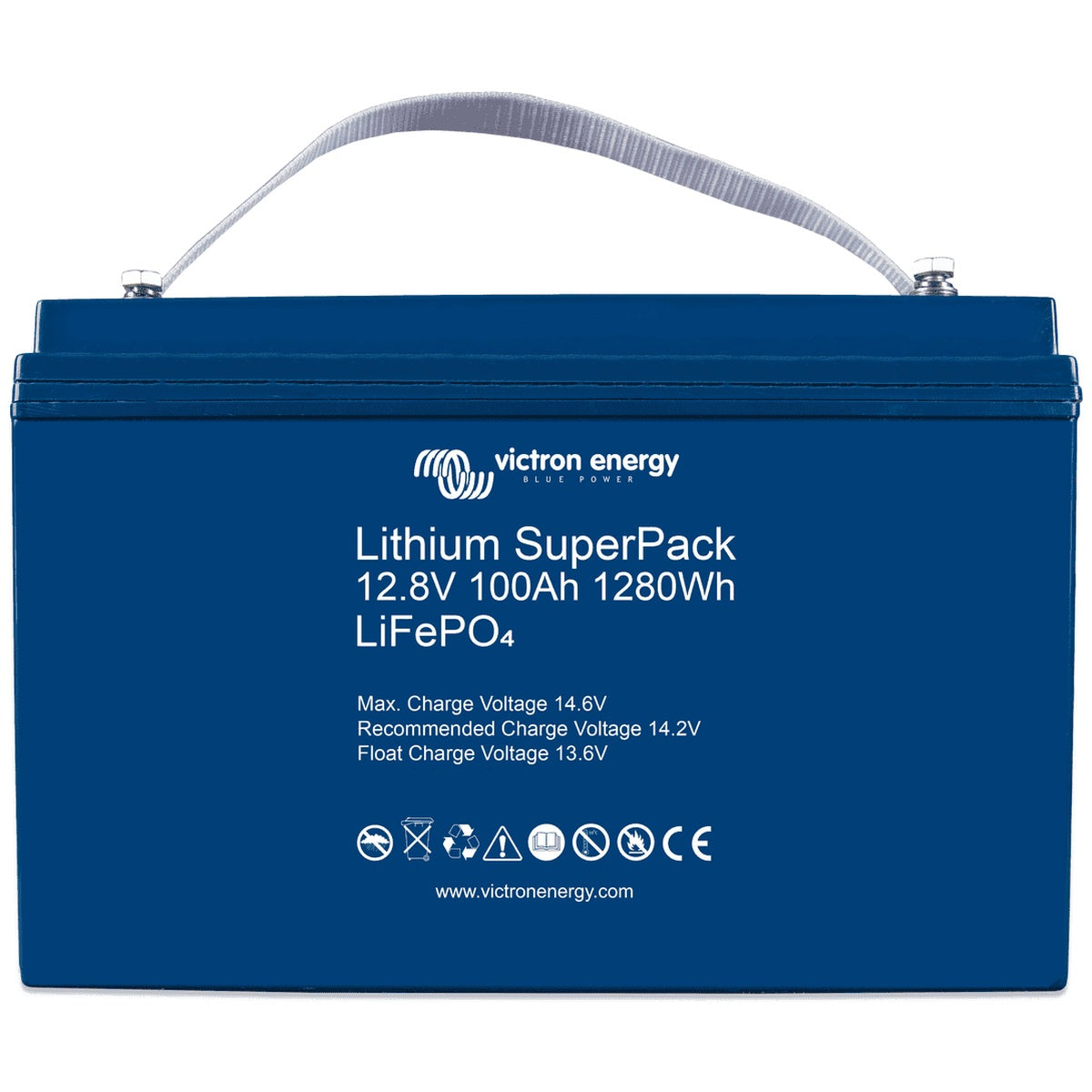 Victron Energy - 12V - 100AH - SuperPack High Current Lithium Battery