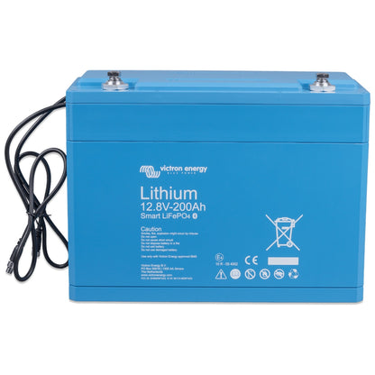Victron Energy - 12V - 200AH - Smart LiFePO4 Lithium Battery