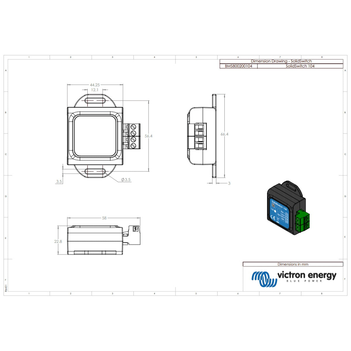 Victron Energy - SolidSwitch 104