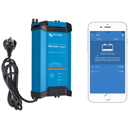 Victron Energy - 12V - BlueSmart - 12/30A (3) - BlueSmart - IP22 - Battery Charger