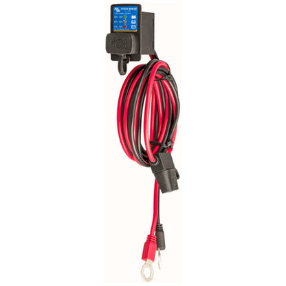 Victron Energy - Battery Indicator Panel (M8 Eyelet Connector/ 30A ATO Fuse) (Suits IP65 Battery Charger)
